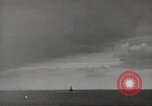 Image of United States Navy warship Pacific Theater, 1945, second 4 stock footage video 65675058548