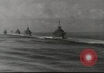 Image of United States Navy warship Pacific Theater, 1945, second 8 stock footage video 65675058548