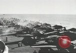 Image of United States Navy warship Pacific Theater, 1945, second 23 stock footage video 65675058548