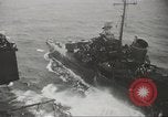Image of United States Navy warship Pacific Theater, 1945, second 42 stock footage video 65675058549