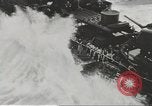 Image of United States Navy warship Pacific Theater, 1945, second 58 stock footage video 65675058549