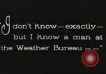 Image of Weather Bureau United States USA, 1931, second 62 stock footage video 65675058551