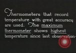 Image of thermometer United States USA, 1931, second 19 stock footage video 65675058553