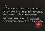 Image of thermometer United States USA, 1931, second 20 stock footage video 65675058553