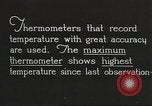 Image of thermometer United States USA, 1931, second 26 stock footage video 65675058553