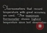 Image of thermometer United States USA, 1931, second 27 stock footage video 65675058553