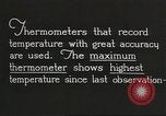 Image of thermometer United States USA, 1931, second 30 stock footage video 65675058553