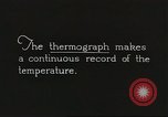 Image of thermograph United States USA, 1931, second 7 stock footage video 65675058555