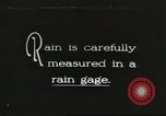Image of rain guage United States USA, 1931, second 1 stock footage video 65675058556
