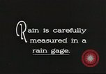 Image of rain guage United States USA, 1931, second 4 stock footage video 65675058556
