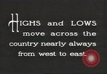 Standbild niedriger Druck United States USA, 1931, aus Sekunde 45 historischem Filmmaterial Videoclip 65675058560