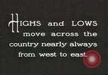 Standbild niedriger Druck United States USA, 1931, aus Sekunde 52 historischem Filmmaterial Videoclip 65675058560