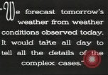 Immagine di Meteo ufficio di presidenza United States USA, 1931, secondo 5 filmato di repertorio 65675058562