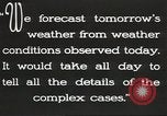 Immagine di Meteo ufficio di presidenza United States USA, 1931, secondo 7 filmato di repertorio 65675058562