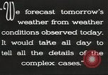 Immagine di Meteo ufficio di presidenza United States USA, 1931, secondo 9 filmato di repertorio 65675058562