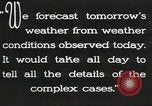 Immagine di Meteo ufficio di presidenza United States USA, 1931, secondo 18 filmato di repertorio 65675058562