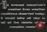 Immagine di Meteo ufficio di presidenza United States USA, 1931, secondo 19 filmato di repertorio 65675058562