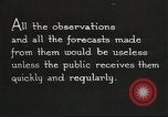 Immagine di Meteo ufficio di presidenza United States USA, 1931, secondo 29 filmato di repertorio 65675058562