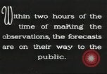 Immagine di Meteo ufficio di presidenza United States USA, 1931, secondo 55 filmato di repertorio 65675058562