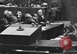 Image of Justice Kravechenko Nuremberg Germany, 1946, second 39 stock footage video 65675058575
