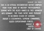 Image of Concentration Camp image affidavits Europe, 1945, second 14 stock footage video 65675058577