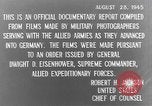 Image of Concentration Camp image affidavits Europe, 1945, second 19 stock footage video 65675058577
