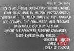 Image of Concentration Camp image affidavits Europe, 1945, second 21 stock footage video 65675058577
