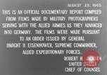 Image of Concentration Camp image affidavits Europe, 1945, second 25 stock footage video 65675058577