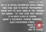 Image of Concentration Camp image affidavits Europe, 1945, second 28 stock footage video 65675058577