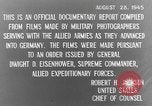 Image of Concentration Camp image affidavits Europe, 1945, second 29 stock footage video 65675058577