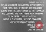 Image of Concentration Camp image affidavits Europe, 1945, second 32 stock footage video 65675058577