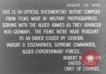Image of Concentration Camp image affidavits Europe, 1945, second 33 stock footage video 65675058577