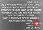 Image of Concentration Camp image affidavits Europe, 1945, second 44 stock footage video 65675058577