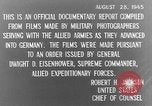 Image of Concentration Camp image affidavits Europe, 1945, second 49 stock footage video 65675058577