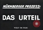 Image of Joachim Ribbentrop Nuremberg Germany, 1945, second 29 stock footage video 65675058580