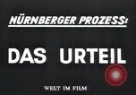 Image of Joachim Ribbentrop Nuremberg Germany, 1945, second 31 stock footage video 65675058580