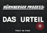 Image of Joachim Ribbentrop Nuremberg Germany, 1945, second 32 stock footage video 65675058580