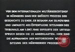 Image of Joachim Ribbentrop Nuremberg Germany, 1945, second 41 stock footage video 65675058580