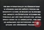 Image of Joachim Ribbentrop Nuremberg Germany, 1945, second 52 stock footage video 65675058580