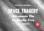 Image of Apollo 1 disaster Cape Canaveral Florida USA, 1967, second 16 stock footage video 65675058582