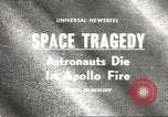 Image of Apollo 1 disaster Cape Canaveral Florida USA, 1967, second 20 stock footage video 65675058582