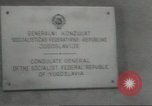 Image of Yugoslavian embassies United States USA, 1967, second 43 stock footage video 65675058583