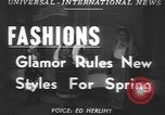 Image of fashion show Greece, 1950, second 1 stock footage video 65675058615