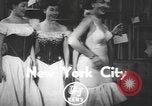 Image of corset fashions New York United States USA, 1950, second 3 stock footage video 65675058616