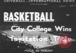 Immagine di Partita di basket campionato 1950 New York City USA, 1950, secondo 5 filmato di repertorio 65675058618