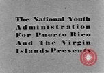 Image Puerto Rican enfants Puerto Rico, 1941, de la seconde 3 séquences d'archives historiques vidéo 65675058624