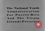 Image Puerto Rican enfants Puerto Rico, 1941, de la seconde 4 séquences d'archives historiques vidéo 65675058624