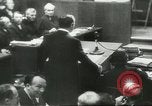 Image of Nuremberg trials beginning Nuremberg Germany, 1945, second 36 stock footage video 65675058652