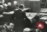 Image of Nuremberg trials beginning Nuremberg Germany, 1945, second 37 stock footage video 65675058652