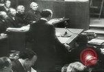 Image of Nuremberg trials beginning Nuremberg Germany, 1945, second 40 stock footage video 65675058652